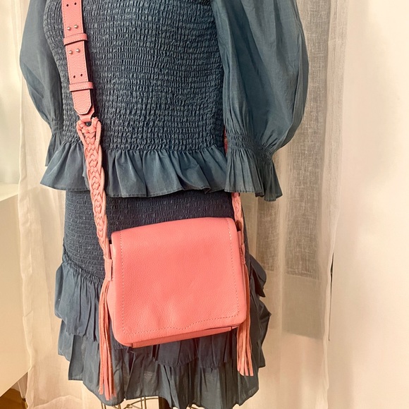 Rebecca Minkoff Pink Fringe Crossbody - Picture 2 of 9